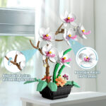 لگو گل ارکیده مدل Plante کد JK29012، تعداد حدودا 580 قطعه